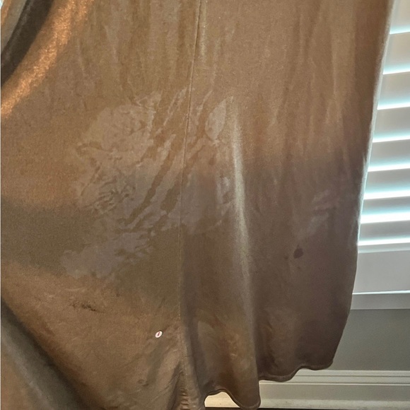 Ralph Lauren Size 0 Nadria Dress gold metallic gown - Picture 9 of 9